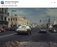 1973 Minneapolis, MN Lake Street Uptown FB