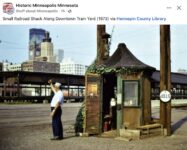 1973 Minneapolis, MN Train Yard Shack FB