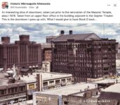 1978 Minneapolis, MN Masonic Temple FB