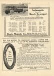 1910 6 22 Indy 500 MARMON Bosch Magneto ad THE HORSELESS AGE 8.25″×11.5″ page 21