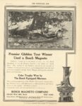 1910 7 13 BOSCH Glidden Tour Winner ad THE HORSELESS AGE 8.5″×11″ page 23