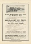 1911 5 10 IND PREST-O-LITE GAS TANKS ad THE HORSELESS AGE 8.5″×12″ page 25