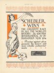 1911 6 29 SCHEBLER WINS ad MOTOR AGE 8.5″×11.75″ page 60