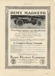 1911 REMY MAGNETO Marmon Wasp ad MOTOR AGE 8.75″×12″ page 85
