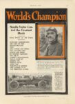 1911 ca. IND SCHEBLER World’s Champion Ray Harroun The Speed King Outspeeds All Others ad MOTOR AGE 8.75″×12″ page 51