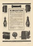 1912 8 1 IND KINGSTON Ignition Specialties ad MOTOR AGE 8.75″×11.5″ page 81