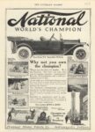 1913 National WORLD’S CHAMPION ad THE LITERARY DIGEST 8″×11″