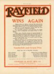 1914 3 5 RAYFIELD WINS AGAIN Vanderbilt and Grand Prix ad MOTOR AGE 8.5″×12″ page 55