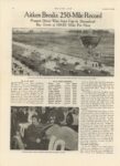 1916 10 5 Aitken Breaks 250-Mile Record By D.M. Lay article MOTOR AGE 8.75″×12″ page 14