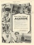 1920 7 7 Indy 500 ALEMITE ad MOTOR WORLD 8.25×11 page 99