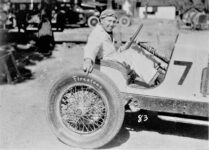 1924 Otto Loesche and Firestone Tires Courtesy of Regional History & Genealogy, Pikes Peak Library District – 013-5807
