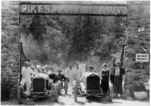 1924 ca. Pikes Peak Hill Climb Courtesy of Regional History & Genealogy, Pikes Peak Library District – 013-863