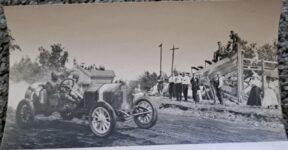 1910 NATIONAL racer Vanderbilt Cup Race RPPC screenshot