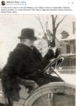 1912 ca. Detroit, MICH Man and cat FB