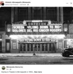 1933 Minneapolis, MN Orpheum Theater FB