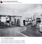 1949 ca. Minneapolis, MN Dayton’s Coat Department FB
