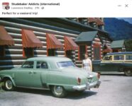 1951 ca. STUDEBAKER snapshot FB