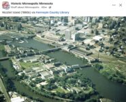 1960s Minneapolis, MN Nicollet Island FB
