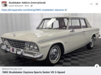 1965 STUDEBAKER Daytona Sports Sedan V-8 FB