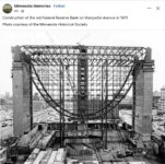 1971 Minneaplois, MN Old Federal Reserve Bank construction FB