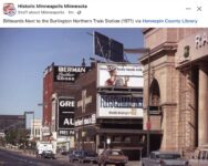 1971 Minneapolis, MN Great Northern Depot FB