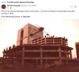 1979 Minneapolis, MN Pillsbury Center construction FB