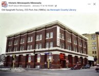 1990s Minneapolis, MN Old Spagetti Factory FB