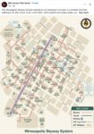2025 ca. Minneapolis, MN Skyway System Map FB