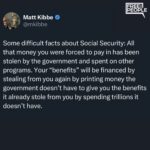 Matt Kibbe Social Security FB