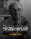 Milton Friedman escaped poverty FB