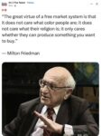 Milton Friedman great virtue FB