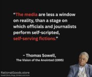 Thomas Sowell Media self serving fictions FB