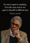 Thomas Sowell No one is equal FB