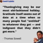 Thomas Sowell Thanksgiving FB