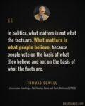 Thomas Sowell What matters is FB