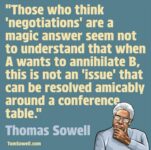 Thomas Sowell negotiations FB