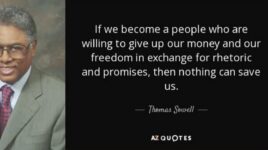 Thomas Sowell nothing can save us FB