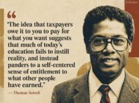 Thomas Sowell other people have earned FB