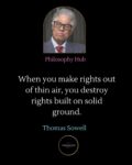 Thomas Sowell out of thin air FB