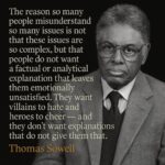 Thomas Sowell people misunderstand FB