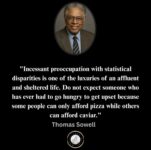 Thomas Sowell statisical disparities FB