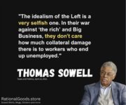 Thomas Sowell very selfish FB