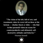 Thomas Sowell vision of left FB