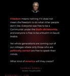 Thomas Sowell will they create? FB