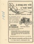 1901 NATIONAL AUTOMOBILES Park Slope Style C ad 2.25″×3.75″