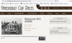 1909 Vanderbilt Cup Race NATIONAL Car 11 Charles Merz 1 screenshot